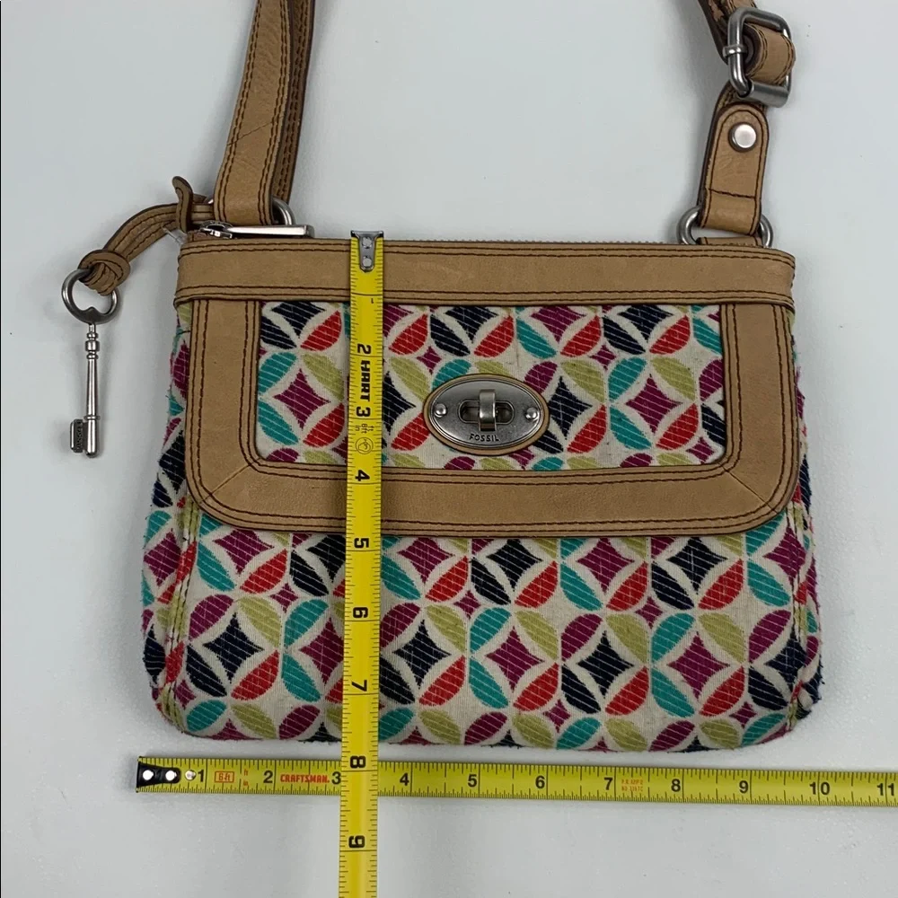 Fossil leather trim